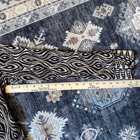 MOTH Anthropologie The Eyes Have It Brown And Cream Open Knit Cardigan Size M - Picture 10 of 10